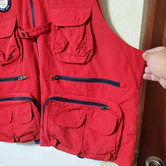S O L D. Polo Ralph Lauren Team USA 2020 Summer Olympics Full-Zip Utility Vest - Picture 2 of 15